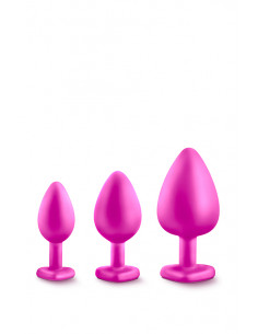 Zestaw-LUXE BLING PLUGS TRAINING KIT PINK