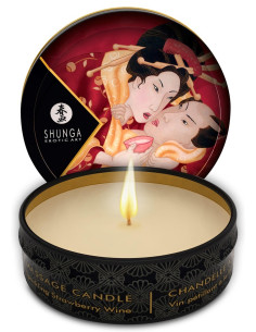 Mini Massage Candle Strawberry Sparkling Wine