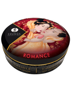 Mini Massage Candle Strawberry Sparkling Wine 2