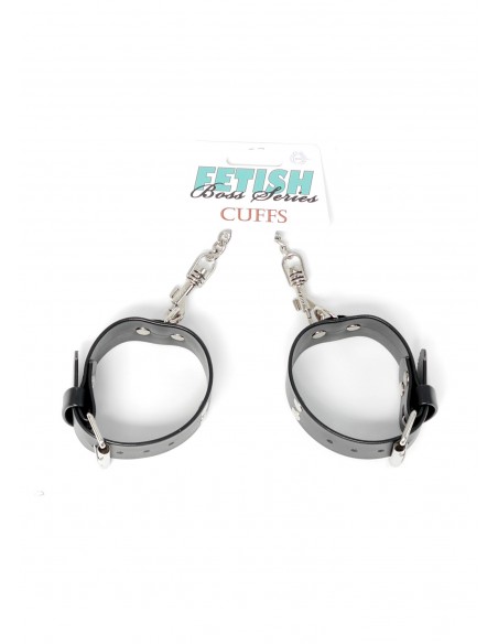 Fetish Boss Series Handcuffs with studs 3 cm