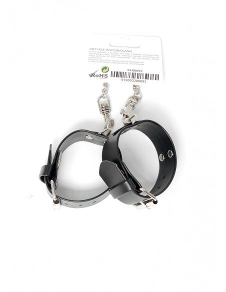 Fetish Boss Series Handcuffs with studs 3 cm