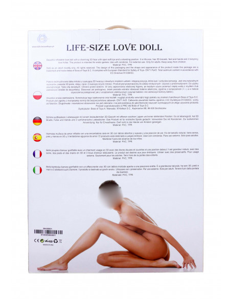 Lalka- ANGELINA 3D - Vibrating