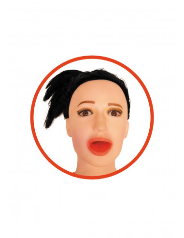 Lalka- ANGELINA 3D - Vibrating