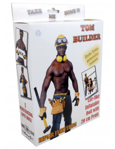 Lalka- Tom - Builder Male Doll