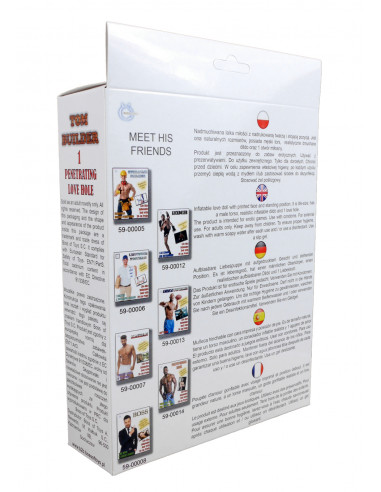 Lalka- Tom - Builder Male Doll