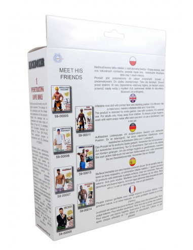 Lalka- Kickboxer Male Doll