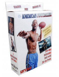 Lalka- American Footballer Male Doll