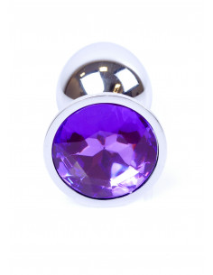 Plug-Jawellery Silver PLUG- Purple 2