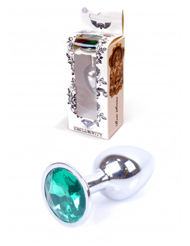 Plug-Jawellery Silver PLUG- Green