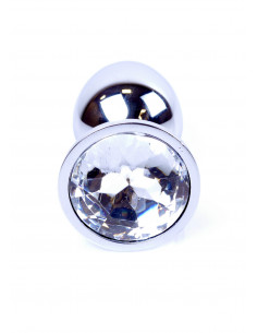 Plug-Jawellery Silver PLUG- Clear 2