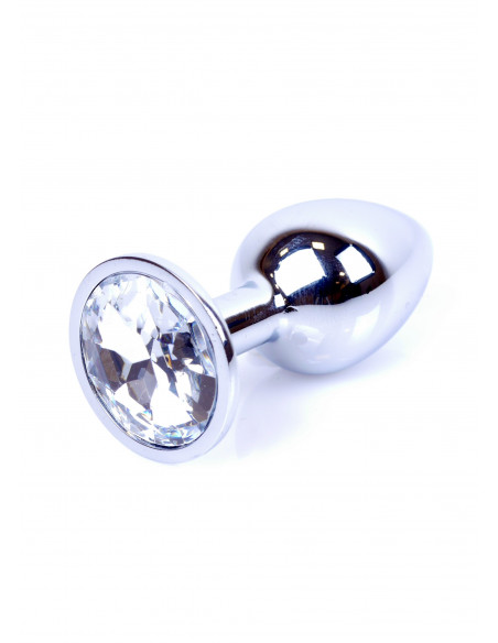 Plug-Jawellery Silver PLUG- Clear