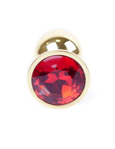 Plug-Jawellery Gold PLUG- Red 2