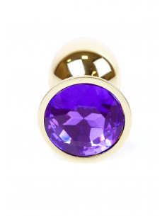 Plug-Jawellery Gold PLUG- Purple 2