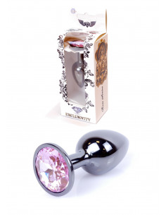 Plug-Jawellery Dark Silver PLUG- Rose