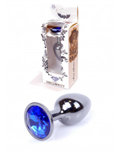 Plug-Jawellery Dark Silver PLUG- Dark Blue