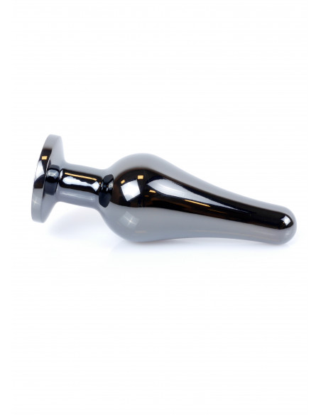 Plug-Jawellery Dark Silver BUTT PLUG- Dark Blue