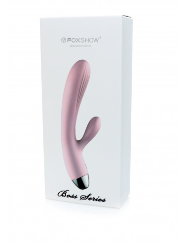 Wibrator-Silicone Vibrator Pink USB 10 Function / Heating