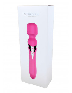 Stymulator-Silicone Dual Massager Pulsator USB 7+7 Function Red 2