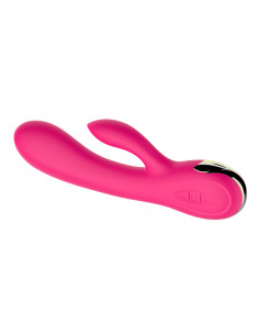 Wibrator-Silicone Vibrator USB 7 Function + Booster / Heating 2