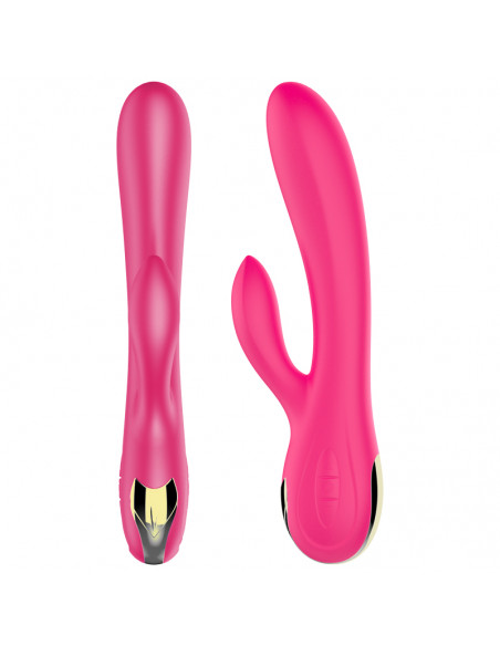 Wibrator-Silicone Vibrator USB 7 Function + Booster / Heating
