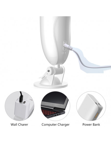 Masturbator-Vibrating Masturbation Cup USB 7 + Interactive Function / Talk Mode