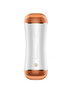 Masturbator-Vibrating Masturbation Cup USB 10 function + Interactive Function / Double Ends 2