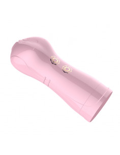 Masturbator-Vibrating and Flashing Masturbation Cup USB 7+7 Function / Talk Mode