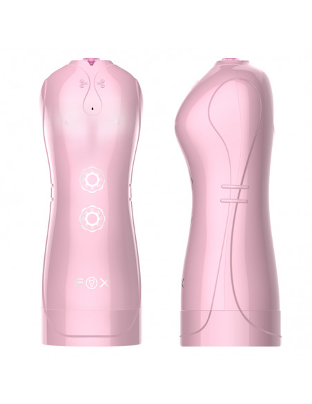 Masturbator-Vibrating and Flashing Masturbation Cup USB 7+7 Function / Talk Mode