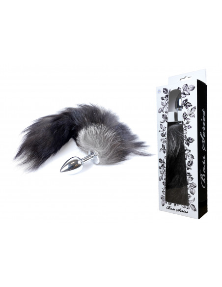 Plug-Fox TAIL- Black XXL