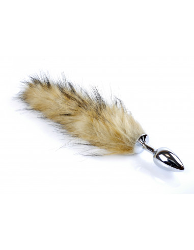 Plug-Fox TAIL- Brown XL