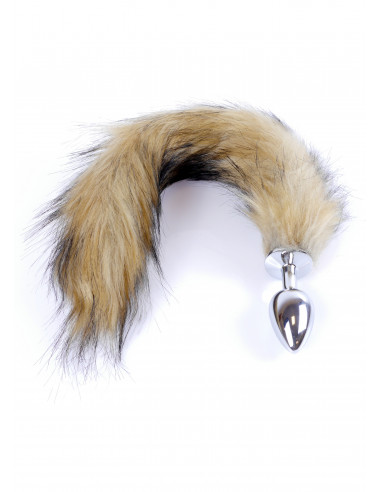 Plug-Fox TAIL- Brown XL