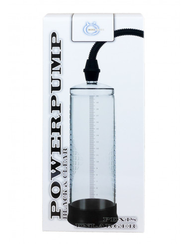 Pompka-Powerpump - Black&Clear