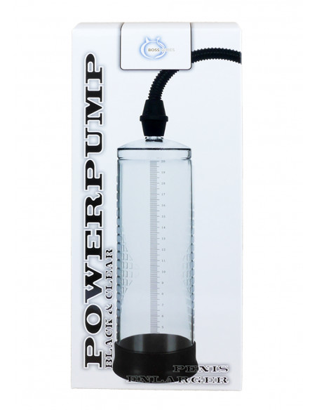 Pompka-Powerpump - Black&Clear