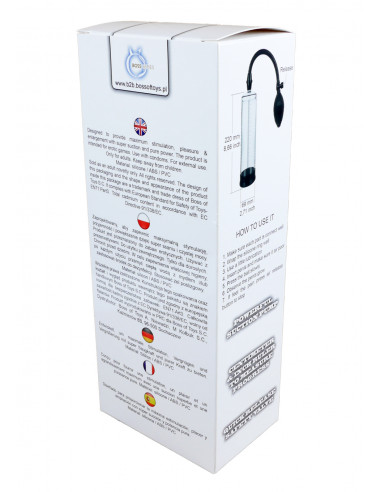 Pompka-Powerpump - Black&Clear