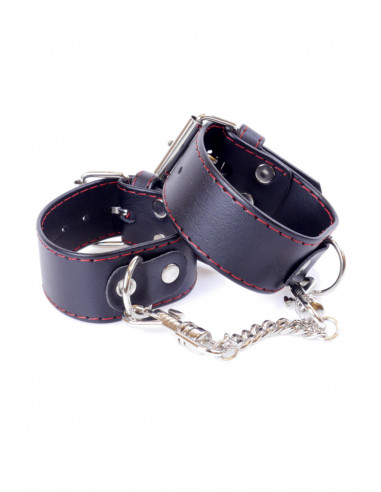 Fetish Boss Series Handcuffs 3 cm Red Lline
