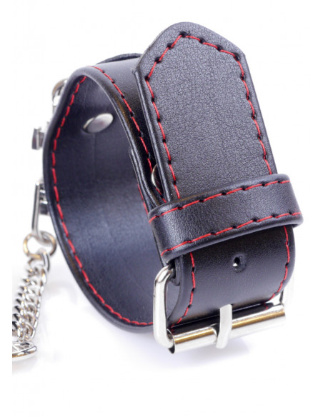 Fetish Boss Series Handcuffs 3 cm Red Lline