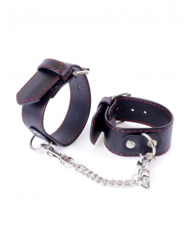 Fetish Boss Series Handcuffs 3 cm Red Lline