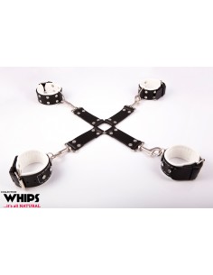 Wiązania - Krzyżak damski, biały