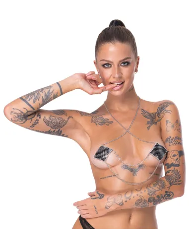 Nipple Jewellery silver chain
