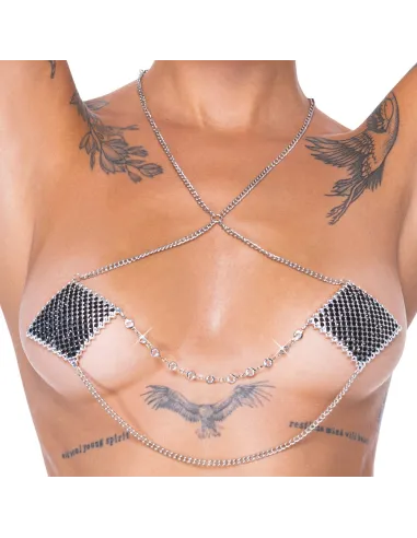 Nipple Jewellery silver chain