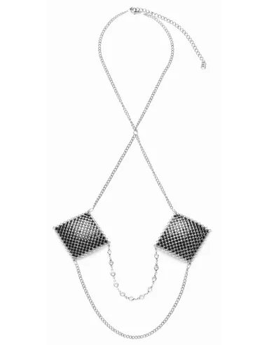 Nipple Jewellery silver chain