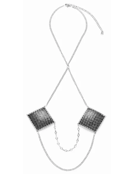Nipple Jewellery silver chain