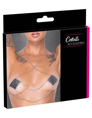 Nipple Jewellery silver chain