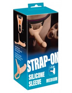 Silicone Strap-on +5cm medium