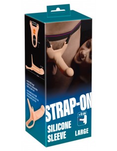 Silicone Strap-on +6cm large