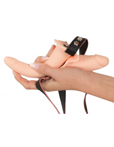 Vibrating Double Strap-On