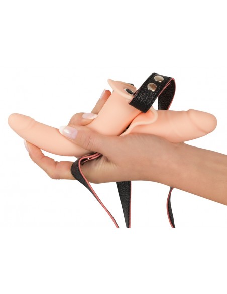Vibrating Double Strap-On