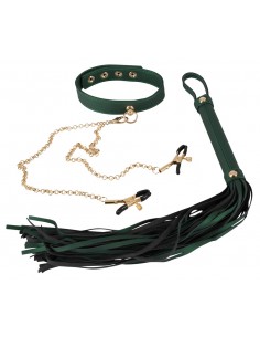 BK Collar, Clips and Flogger 2