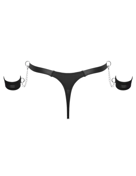 Men's Thong and Cuffs M