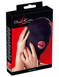 Head mask mouth black BK 2